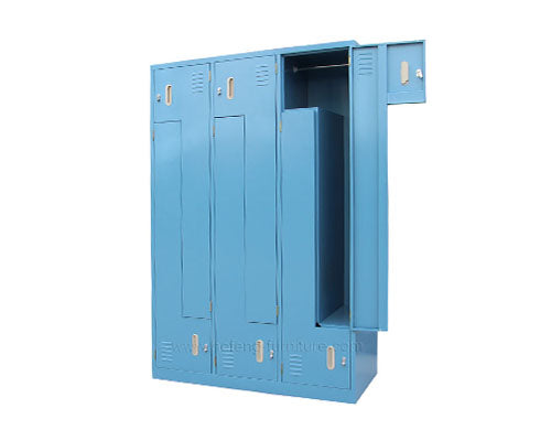 Z Shape Steel Locker
