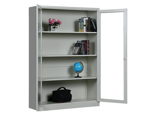 Complete Glass Half-Height Filing Cabinet