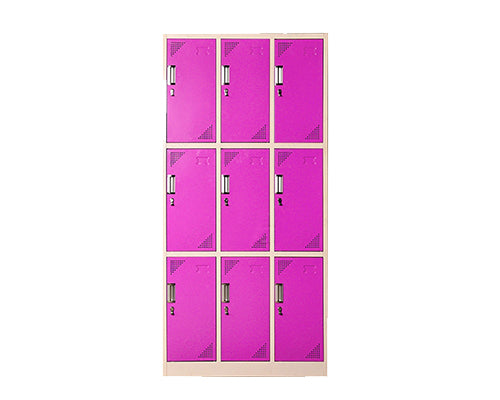 9 Door Steel Locker