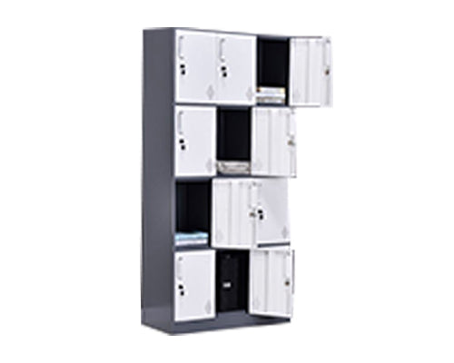 12 Doors Slim Rim Steel Locker