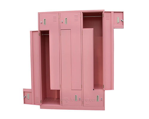 Z Shape Steel Locker