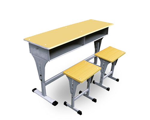 2 Seater Student Desk and Chair