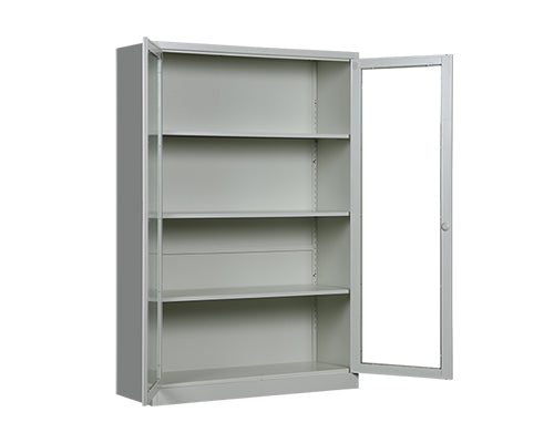 Complete Glass Half-Height Filing Cabinet