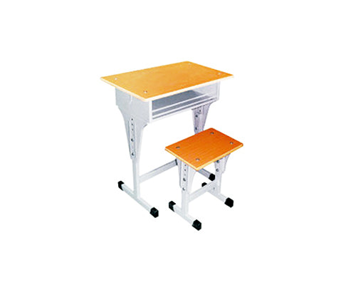Middle College School Single Desks And Chair | School Single Desks and Chairs Without Backrest