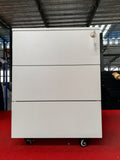 Customized Design 3 Equal Drawer Mobile Pedestal for Spain | Steel Office Cabinet