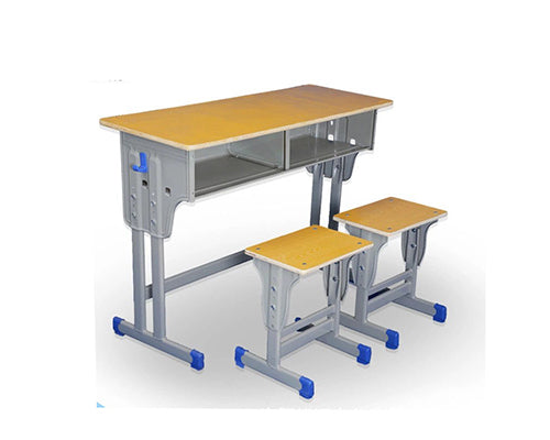 2 Seater Student Desk and Chair