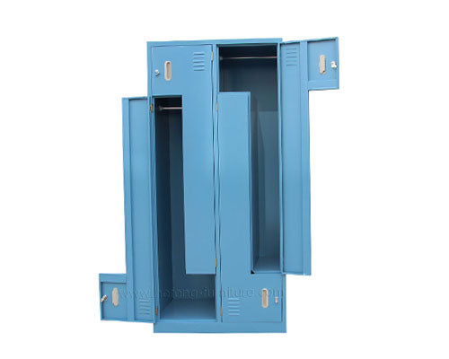 Z Shape Steel Locker