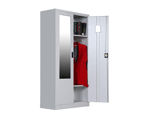 Steel Locker with Mirror