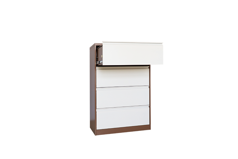 Lateral Design 4 Drawer Filing Cabinet for North America