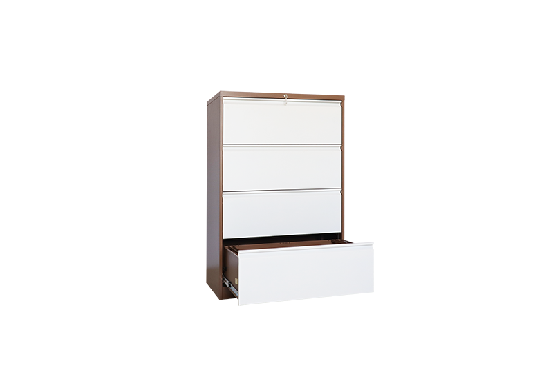 Lateral Design 4 Drawer Filing Cabinet for North America