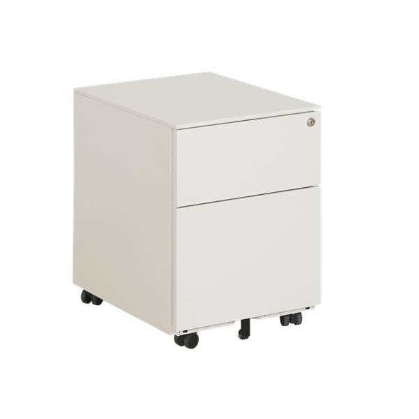 2 Drawer Mobile Pedestal for Office Storage
