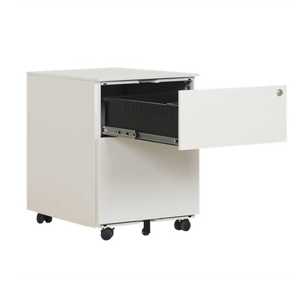 2 Drawer Mobile Pedestal for Office Storage