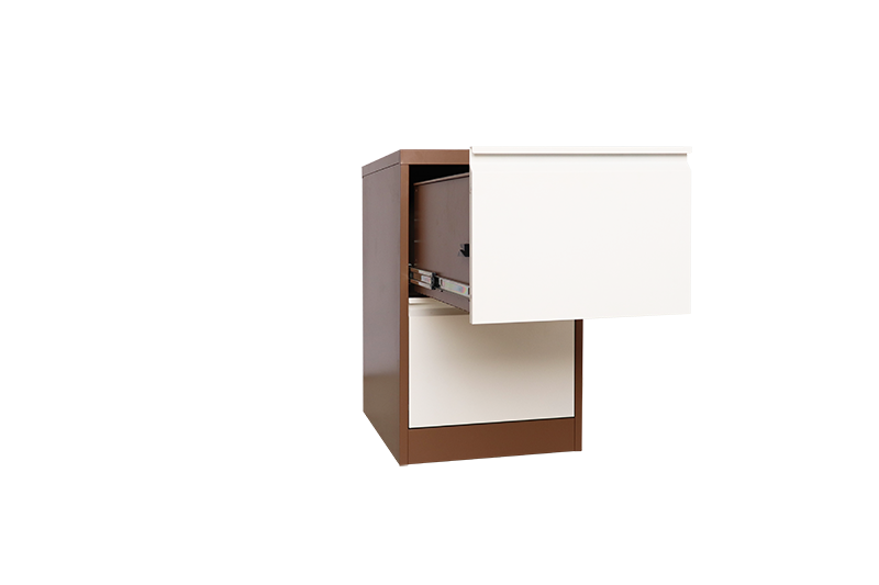 Vertical 2 Drawer Cabinet in Filing Cabinets